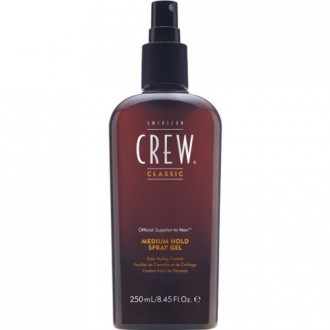 Crew Gel Spray américain pour hommes, tenue moyenne 8,45 onces liquides