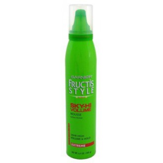 Garnier Fructis Style Sky-Hi Volume Mousse, Extreme Hold, 6.4 Ounce