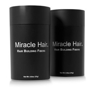 Fibers Miracle Hair PREMIUM All Natural Building Hair - crée instantanément Thicker Looking Hair! (50g) Alimentation 150 Jour: B