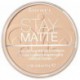 Rimmel acabado Mate polvo compacto, cremoso natural, 0,49 onza