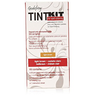 Godefroy Professional Tint Kit, Light Brown, 20 Count