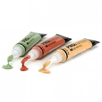 3 LA Girl Pro Conceal HD Concealer (Orange,Yellow,Green)