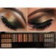 Eye Shadow Makeup Cosmetic 12 Color Shimmer Matte Eyeshadow Palette & brush Set No. 3 by Beauty Treats