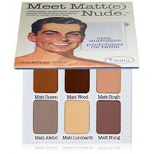 theBalm - Rencontre avec Matt (e) Palette Fard à Paupières Nude