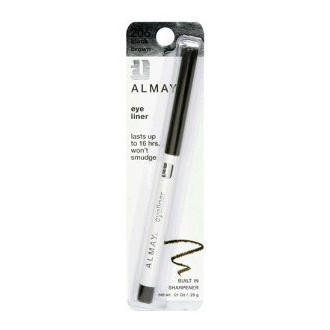 Almay Delineador de ojos - Negro Marrón - 0.01 onzas, 1 ea