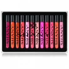 SHANY The Wanted Ones de 12 piezas Conjunto Brillo de labios con Aloe Vera y Vitamina E