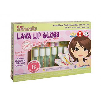 Kit DIY Lava Lip Gloss par Naturals Kiss (emballage peut varier)