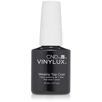 CND Vinylux semanal Top Coat Esmalte de uñas, 0,5 oz