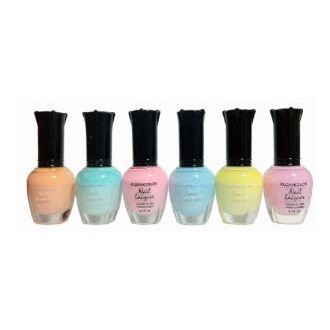 Kleancolor Laques Ongles 6 Couleur - * NEW * Pastel Collection Printemps