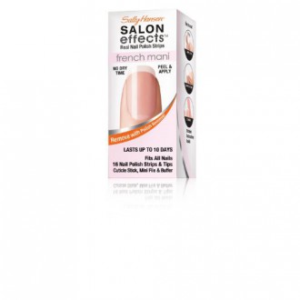 Sally Hansen Salon Effects French Mani Real Nail Polish Strips, French Twist