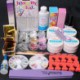 Ships From CA, USA 20 in 1 Nail Art Pink Clear White UV Gel Kit UV Brush Buffer Guide Toe Seperator Glitter Powders Tool