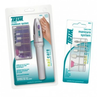 Trim Portable Manicure System. With Extra Set of Tools