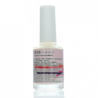 yibeier 15ml Adhesive Nail Art Glitter Glue For Foil Sticker Nail Transfer Tips by yibeier