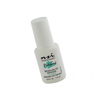 nsi Polybond Brush on Tip Adhesive Nail Glue Water repellent formation creates a superior bond between the natural nail and