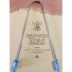 Ayurvédique Tongue Cleaner (Blue Ocean) par Sattvic Chemin - Premium Tongue Scraper 100% en acier inoxydable - Kills Bad Breath 