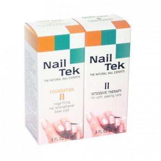 Nail Tek II Intensitive Terapia Con Free Foundation II (Size.5x2)