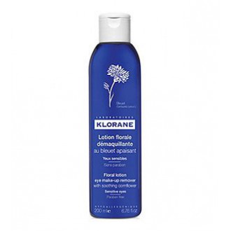 Klorane Eye Make-Up Remover with Soothing Cornflower , 6.7 fl. oz.