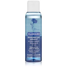 Klorane Waterproof Eye Make-Up Remover avec apaisante Bleuet, 3,38 fl. oz