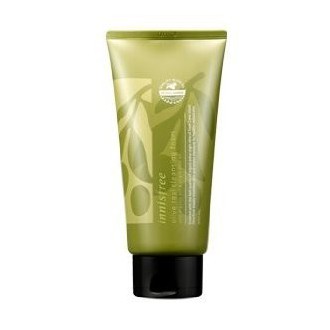 Innisfree Olive Real Cleansing Foam with Organic Extra Virgin Olive Oil, 1.6 Ounce