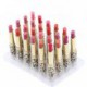 Abody 12 Colors 24pcs Leopard Print Lipsticks Moisturizing Lip Balms Set Waterproof Long Lasting