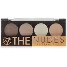 Palette Fard à Paupières W7 Nu Nudes (4 tons neutres)