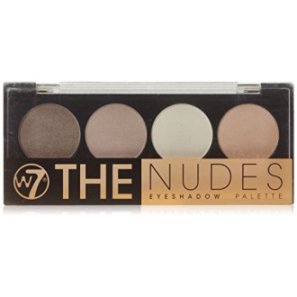 W7 Naked Nudes Eyeshadow Palette (4 Neutral Shades)