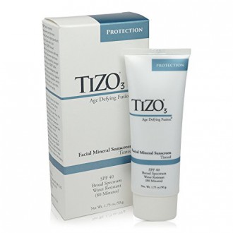 Tizo Protection solaire Formule Visage Mineral Fusion SPF 40, 1.75 Ounce