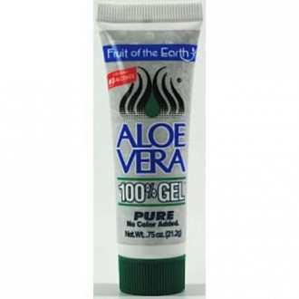 Fruit of the Earth Aloe Vera Gel - 0.75oz Tube (1 Case - 36 Units)