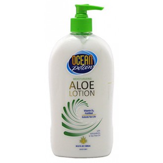 Océano poción Aloe Loción Hidratante 20,5 oz Bomba (paquete de 2)