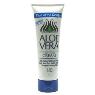 Fruit of the Earth Aloe Vera Cream Tube, 8 Ounce