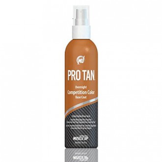 Pro Tan Overnight Competition Color Base Coat Original Suntan Brown Spray 8.5 fl. oz