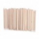 JOVANA 1000 pcs Nail Art Orange Wood Sticks Cuticle Pusher Remover Manicure Pedicure Tool 120mm