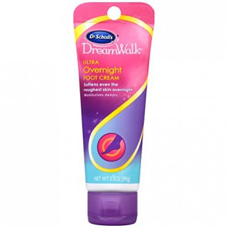 DreamWalk Ultra Noche Crema Pies 3,5 oz del Dr. Scholl. Tubo (paquete de 4)