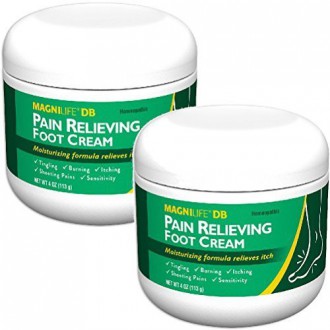 (Set/2) MagniLife Pain Relieving Foot Cream - Calms Nerves In Feet And Toes