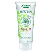 Tea Tree Oil Crème Pieds importés d'Allemagne Vegan Paraben gratuit antibactérienne désodorisante &amp; Hydratant Pour sèches, g