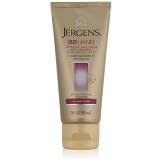 Jergens SPF 20 Crema BB Mano Perfeccionamiento con protector solar de amplio espectro, 3 onza de líquido