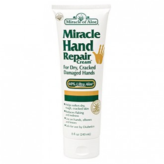 Miracle of Aloe Miracle Hand Repair Cream 8 Oz