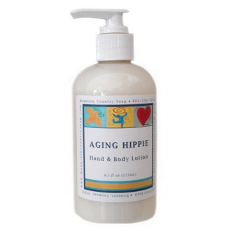 Envejecimiento La aromaterapia Hippie pachulí de Manos y Cuerpo Lotion - 9,2 oz