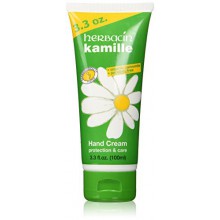 Herbacin Kamille Crema de manos, parabenos, 3.3 onza líquida