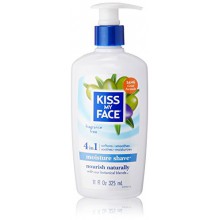 Kiss My Face humedad afeitado, sin perfume, 11 oz