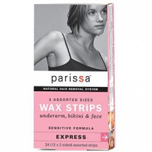 Strips Parissa cire, Assorted Sensible, 24 Count