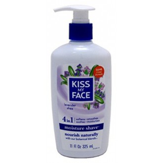 Kiss My Face Moisture Shave, Lavender & Shea , 11 oz