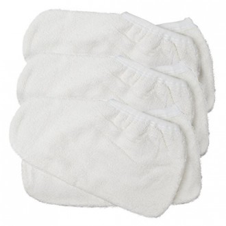 Cera de parafina Terapia / Spa paño Booties- 3 Pack (blanco)