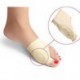 Aokbean Gel élastique durable doublé Bunion Protector Sleeve Corrector Pad pour l'adulte Paire (023 Nude)