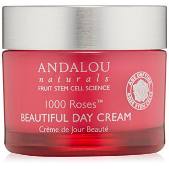 Andalou Naturals 1000 Roses Beautiful Day Cream, 1.7 onza