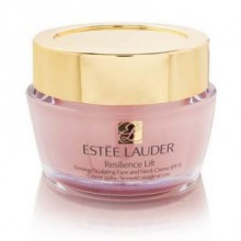 Estee Lauder Resilience Lift Reafirmante / Esculpidora Cuello SPF 15 para Normal / Mixta 0,5 onza