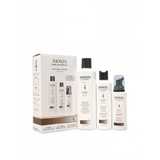 Nioxin System Kit 4, extremadamente fino, fino, pelo tratado químicamente