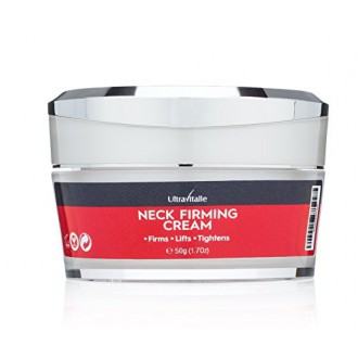 Fermeté Hydratant Neck Cream 1.7oz - Ascenseurs, Tones et Tende cou, la poitrine et le décolleté - Adoucit Lines &amp; Rides