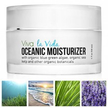 VLV Skin Care Produits naturels - Meilleur Hydratant quotidien - Pro Collagen Oceanic Anti Aging Crème Visage aux algues, Bio