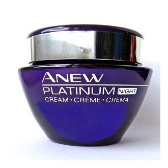 Crema Avon Anew Platinum Noche 1,7 oz Tamaño Completo